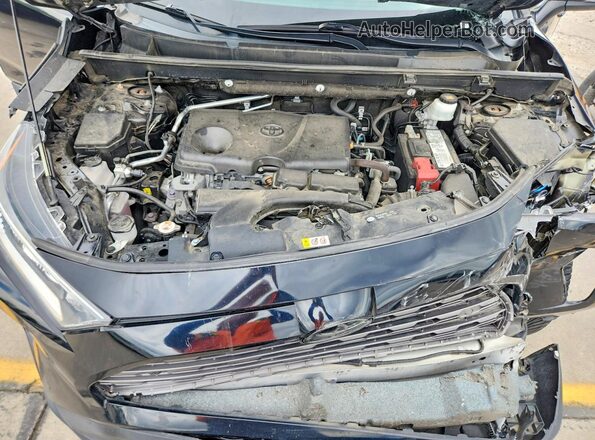 2T3N1RFV0KW082854 2019 TOYOTA RAV4 Black Engine compartment view