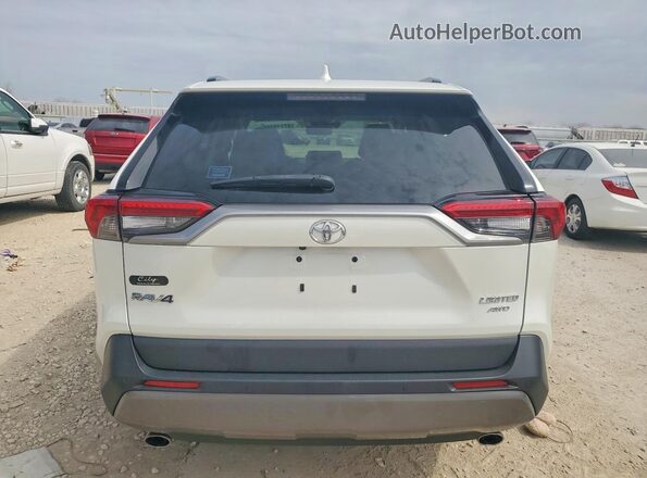 2T3N1RFV1KW067411 2019 TOYOTA RAV4 White Vista trasera