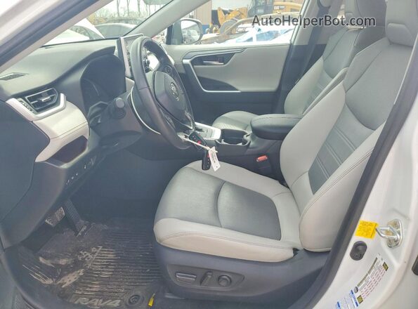 2T3N1RFV1KW067411 2019 TOYOTA RAV4 White Vista interior delantera
