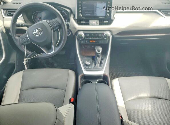 2T3N1RFV1KW067411 2019 TOYOTA RAV4 White Vista del salpicadero