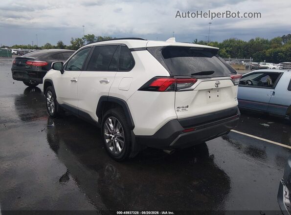 2T3N1RFV1KW075282 2019 TOYOTA RAV4 White Trasero izquierdo