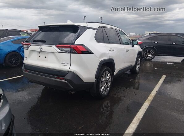 2T3N1RFV1KW075282 2019 TOYOTA RAV4 White Trasero derecho