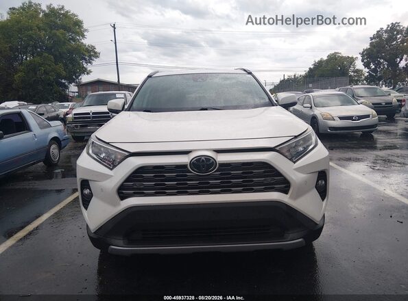 2T3N1RFV1KW075282 2019 TOYOTA RAV4 White Vista del cuadro de instrumentos