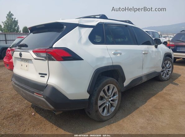 2T3N1RFV2NW268271 2022 TOYOTA RAV4 Белый Задняя правая четверть
