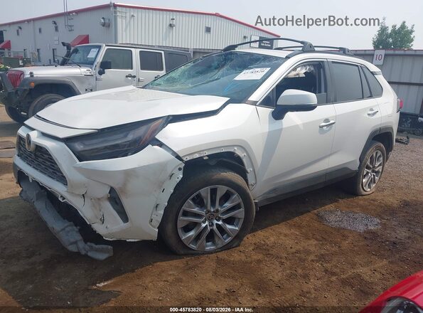 2T3N1RFV2NW268271 2022 TOYOTA RAV4 Белый Передняя левая четверть