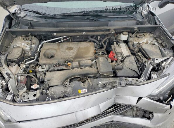 2T3N1RFV3NW324539 2022 TOYOTA RAV4 Серебряный Вид подкапотного пространства