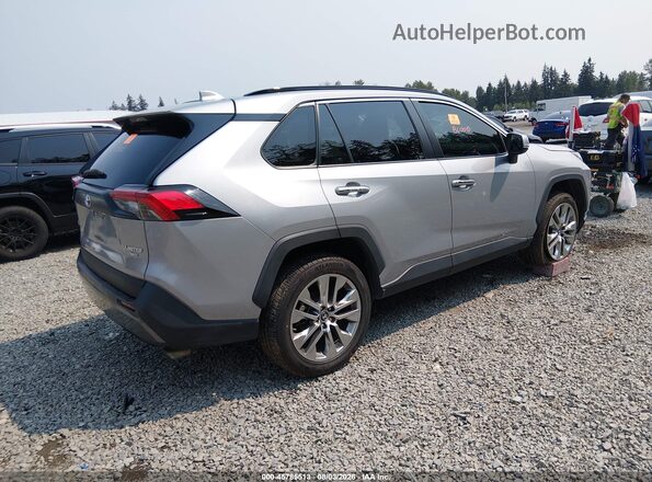 2T3N1RFV4KW040588 2019 TOYOTA RAV4 Silver Trasero derecho