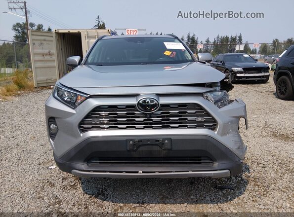 2T3N1RFV4KW040588 2019 TOYOTA RAV4 Silver Vista del cuadro de instrumentos