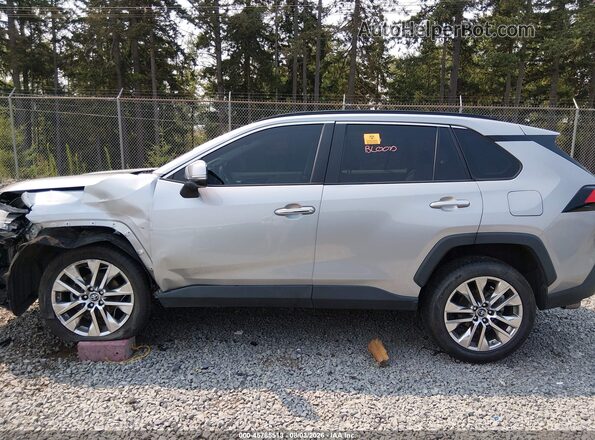 2T3N1RFV4KW040588 2019 TOYOTA RAV4 Silver Vista interior de 360 grados