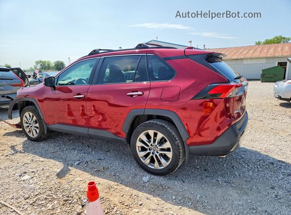 2T3N1RFV6MC143841 2021 TOYOTA RAV4 Red Задня ліва чверть