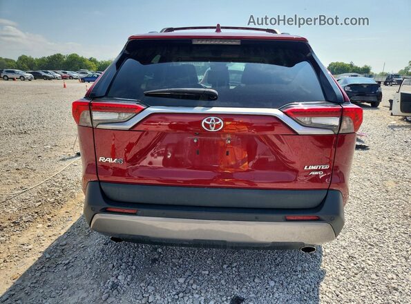 2T3N1RFV6MC143841 2021 TOYOTA RAV4 Red Вид ззаду