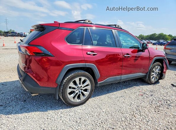 2T3N1RFV6MC143841 2021 TOYOTA RAV4 Red Задня права чверть