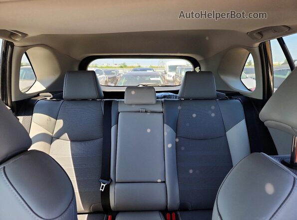 2T3N1RFV6SC514607 2025 TOYOTA RAV4 Black Вид задніх сидінь