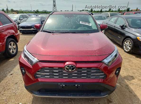 2T3N1RFV6SW586597 2025 TOYOTA RAV4 Burgundy Դիմացի տեսք