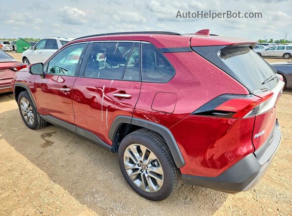 2T3N1RFV6SW586597 2025 TOYOTA RAV4 Burgundy Հետևի ձախ