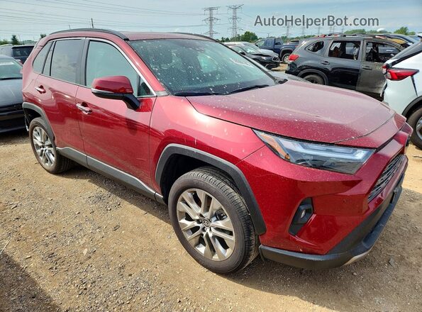 2T3N1RFV6SW586597 2025 TOYOTA RAV4 Burgundy Առջևի աջ