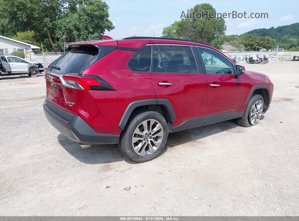 2T3N1RFVXKW071635 2019 TOYOTA RAV4 Red უკანა მარჯვენა