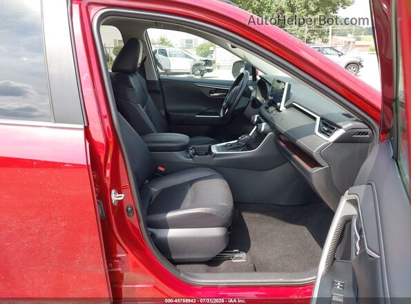 2T3N1RFVXKW071635 2019 TOYOTA RAV4 Red წინა სალონის ხედი