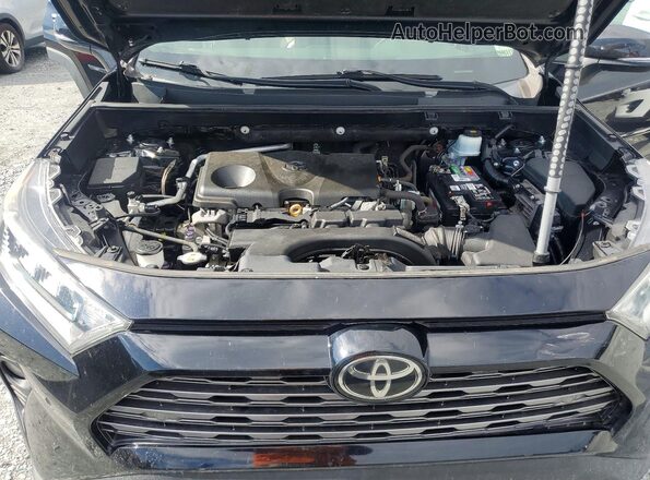 2T3N1RFVXMC209565 2021 TOYOTA RAV4 Black Widok komory silnika