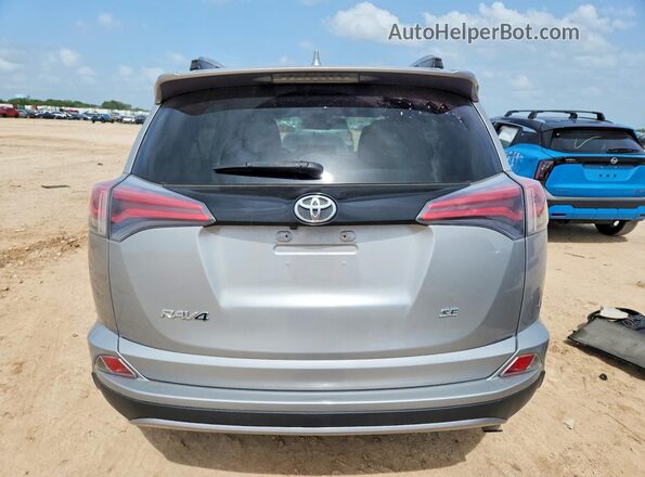 2T3NFREV0HW403111 2017 TOYOTA RAV4 Silver უკანა ხედი