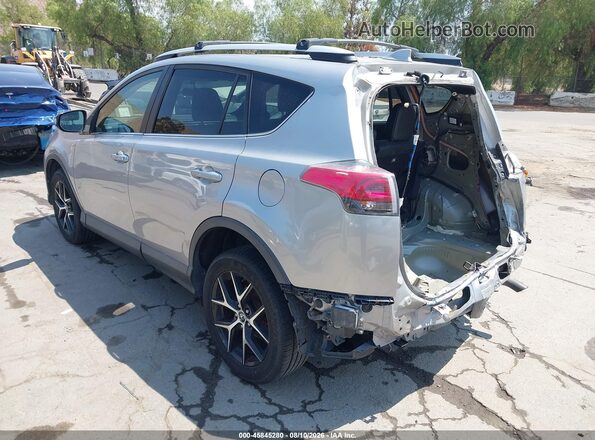2T3NFREV4GW307352 2016 TOYOTA RAV4 Silver უკანა მარცხენა