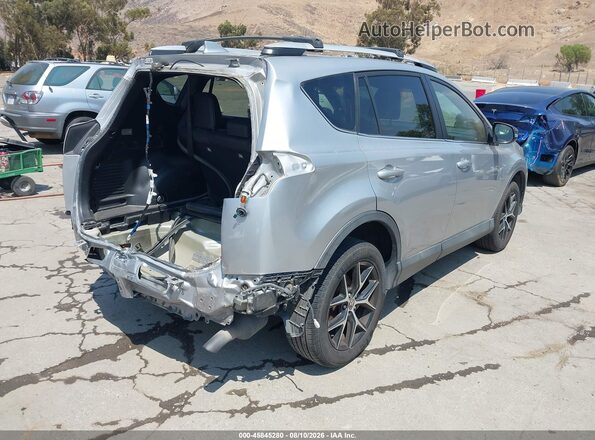2T3NFREV4GW307352 2016 TOYOTA RAV4 Silver უკანა მარჯვენა