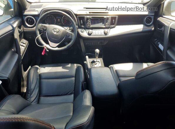 2T3NFREV5GW305142 2016 TOYOTA RAV4 White Dashboard view