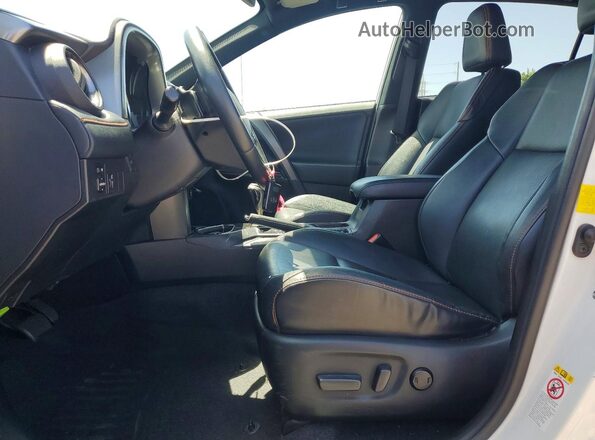 2T3NFREV5GW305142 2016 TOYOTA RAV4 White Front interior view