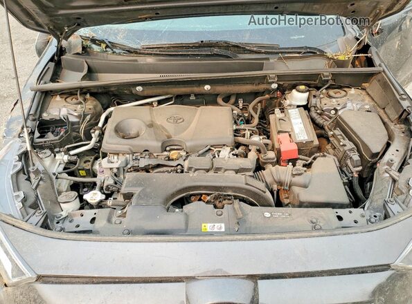2T3P1RFV0KC015875 2019 TOYOTA RAV4 Gray Engine compartment view