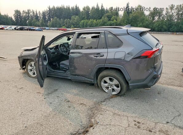 2T3P1RFV0KC015875 2019 TOYOTA RAV4 Gray Rear left