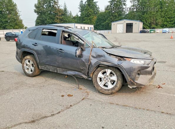 2T3P1RFV0KC015875 2019 TOYOTA RAV4 Gray Front right
