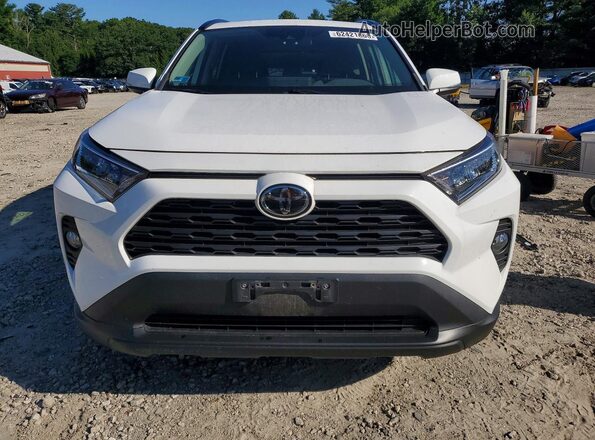 2T3P1RFV0KW058630 2019 TOYOTA RAV4 White წინა ხედი