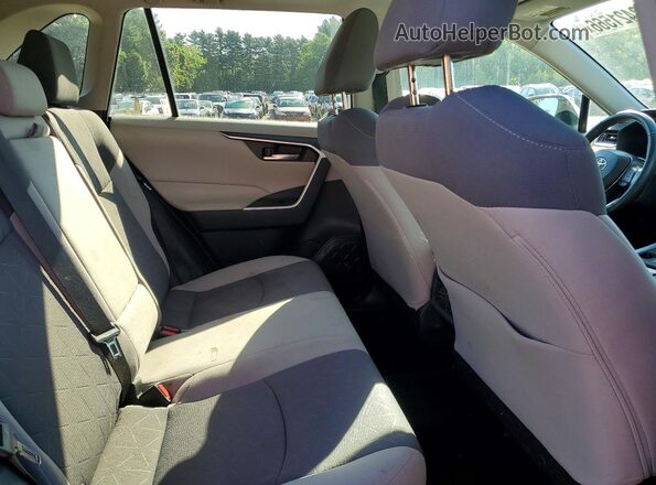 2T3P1RFV0KW058630 2019 TOYOTA RAV4 White უკანა სალონის ხედი