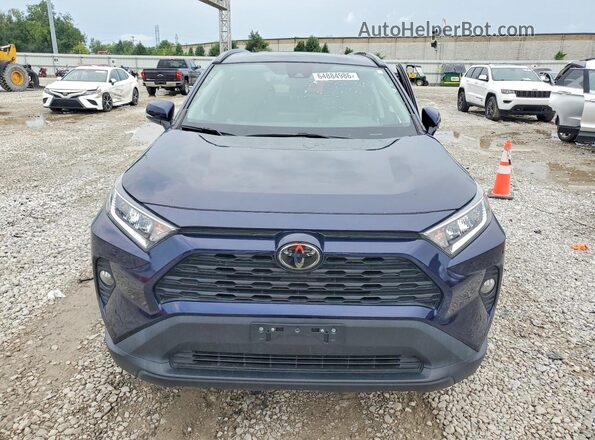 2T3P1RFV0KW071880 2019 TOYOTA RAV4 Blue Vista frontal