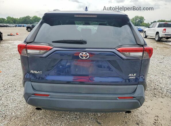 2T3P1RFV0KW071880 2019 TOYOTA RAV4 Blue Vista trasera
