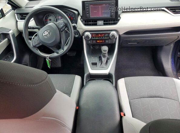 2T3P1RFV0KW071880 2019 TOYOTA RAV4 Blue Vista del salpicadero