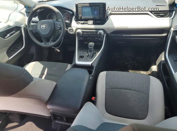 2T3P1RFV0LC061207 2020 TOYOTA RAV4 Синий Вид панели приборов