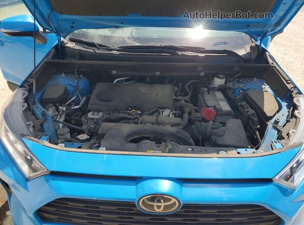 2T3P1RFV0LC061207 2020 TOYOTA RAV4 Синий Вид подкапотного пространства