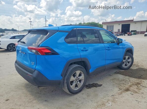 2T3P1RFV0LC061207 2020 TOYOTA RAV4 Синий Задняя правая четверть