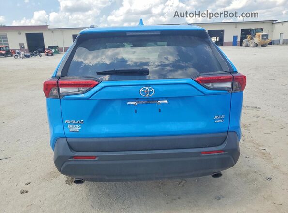 2T3P1RFV0LC061207 2020 TOYOTA RAV4 Синий Вид сзади