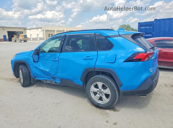2T3P1RFV0LC061207 2020 TOYOTA RAV4 Синий Задняя левая четверть