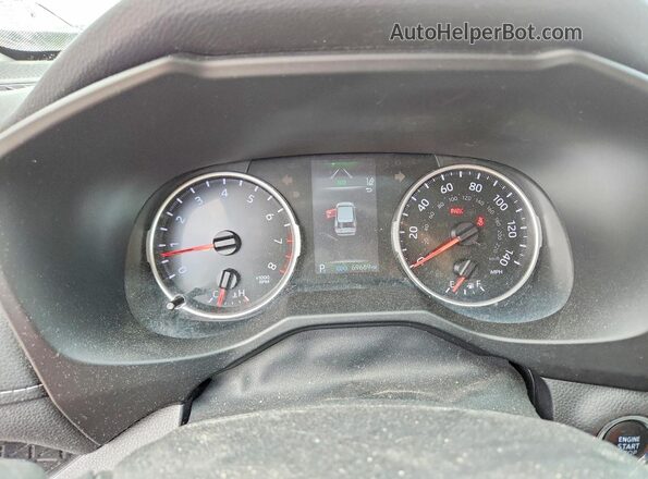 2T3P1RFV0LC138447 2020 TOYOTA RAV4 White Սարքավորումների վահանակի տեսք