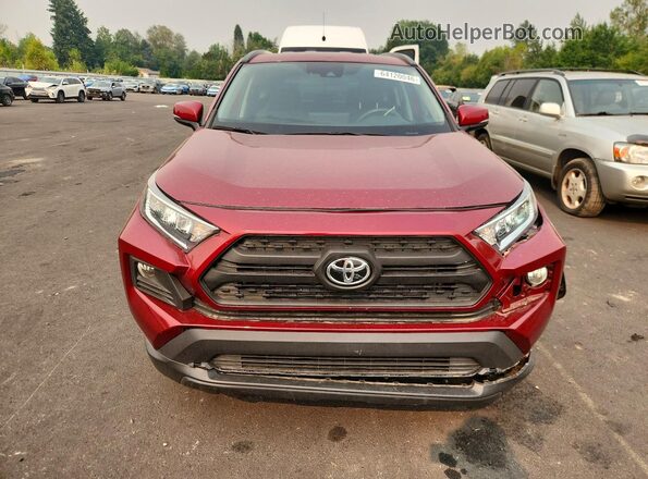 2T3P1RFV0LW100800 2020 TOYOTA RAV4 Red წინა ხედი