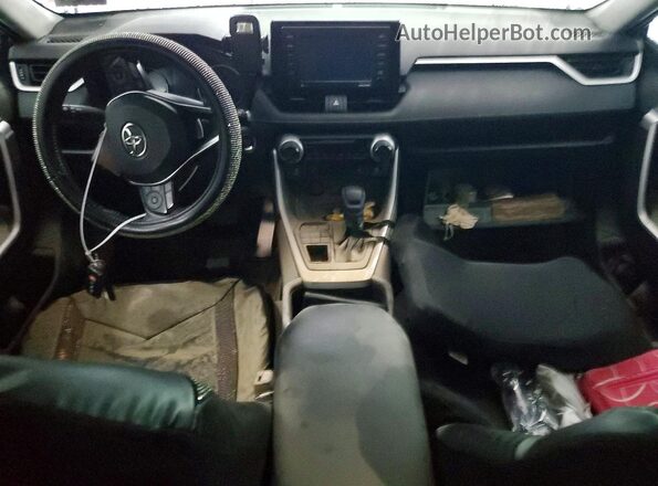 2T3P1RFV0NC316053 2022 TOYOTA RAV4 Gray Dashboard view