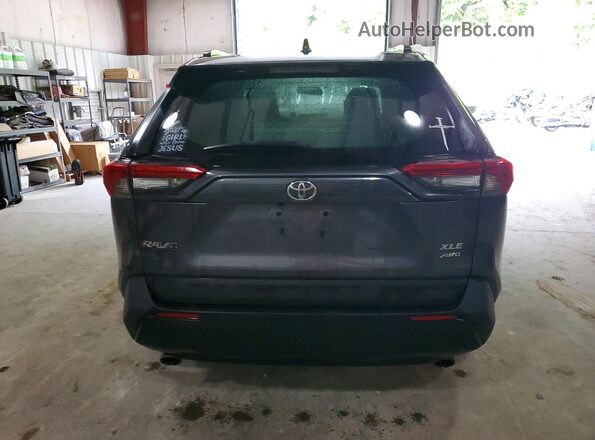 2T3P1RFV0NC316053 2022 TOYOTA RAV4 Gray Rear view