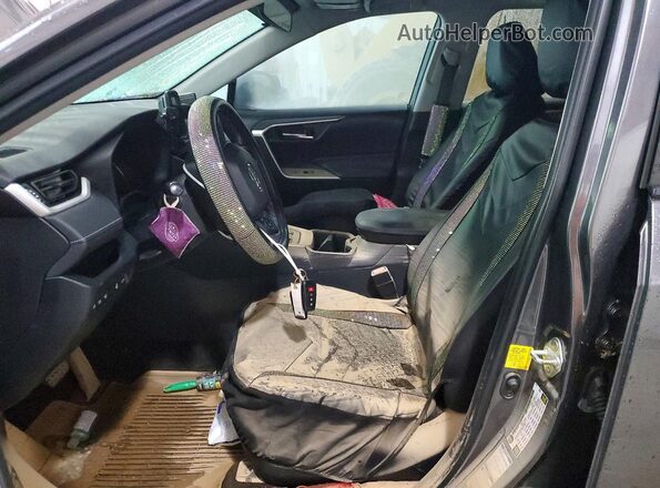 2T3P1RFV0NC316053 2022 TOYOTA RAV4 Gray Front interior view