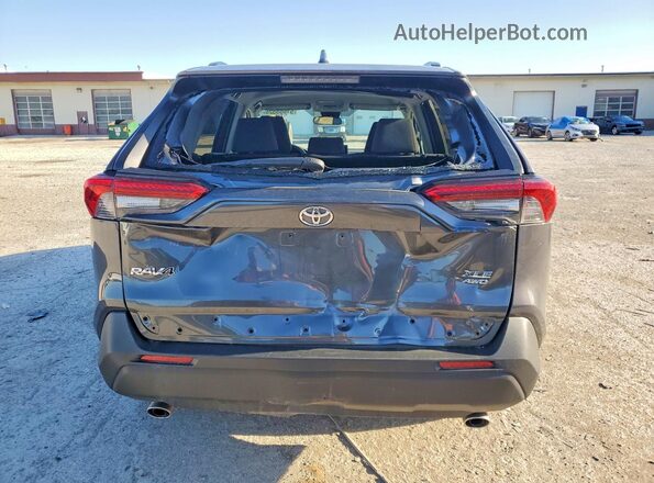 2T3P1RFV0NW255589 2022 TOYOTA RAV4 Gray Հետևի տեսք