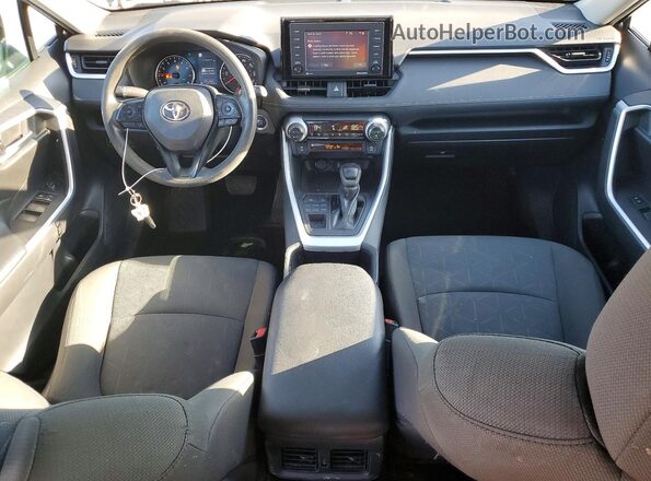 2T3P1RFV0NW255589 2022 TOYOTA RAV4 Gray Առջևի վահանակի տեսք