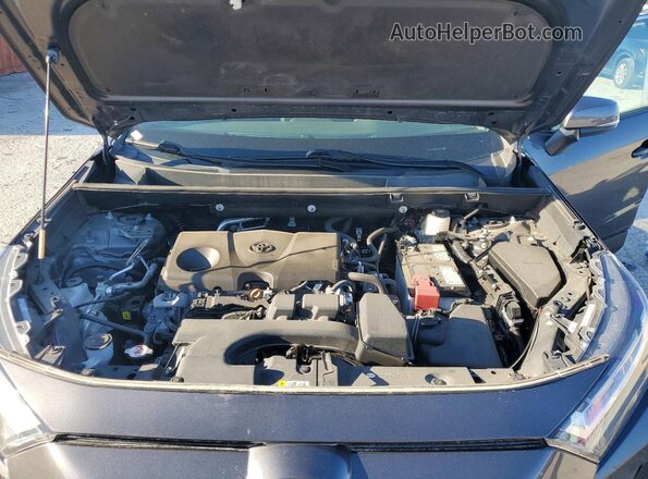 2T3P1RFV0NW255589 2022 TOYOTA RAV4 Gray Շարժիչի բաժամունքի տեսք