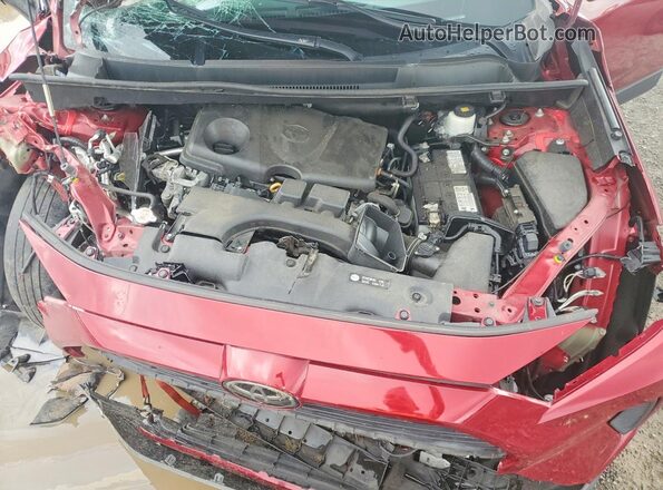 2T3P1RFV0NW274904 2022 TOYOTA RAV4 Красный Вид подкапотного пространства